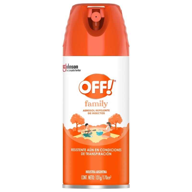 Repelente en Aerosol OFF! Family 170 ml Repelente en Aerosol OFF! Family 170 ml