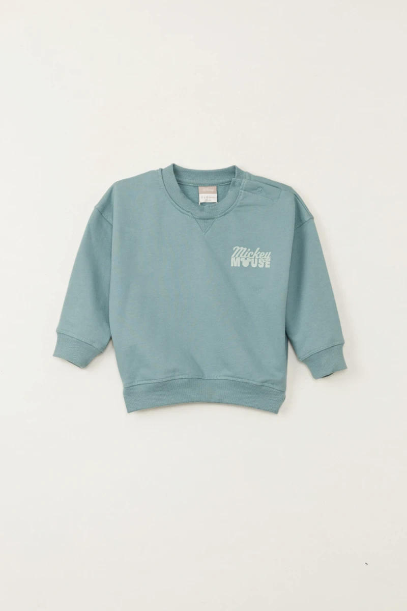 Buzo deportivo estampado Verde