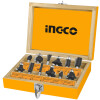 KIT 12 FRESAS 6MM INGCO AKRT1201 KIT 12 FRESAS 6MM INGCO AKRT1201
