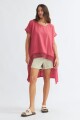 Blusa irregular MAGENTA