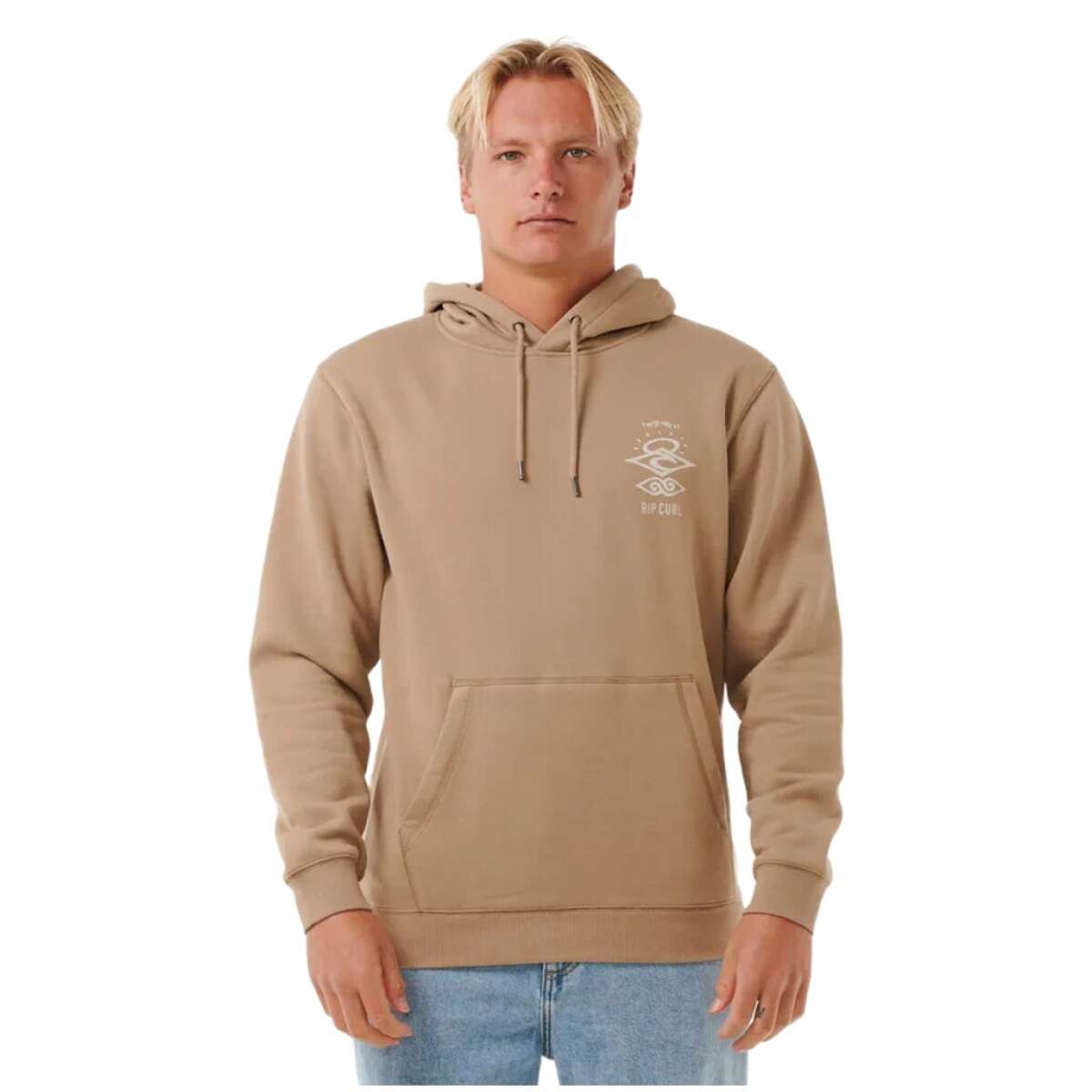 Canguro Rip Curl Search Icon Hood - Beige 