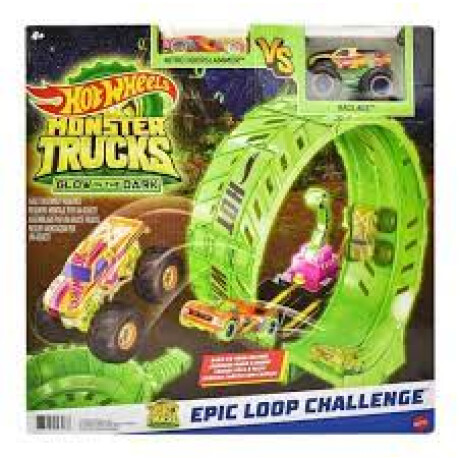 Hot Wheels Monster Trucks Glow Epic Loop Challenge Hot Wheels Monster Trucks Glow Epic Loop Challenge