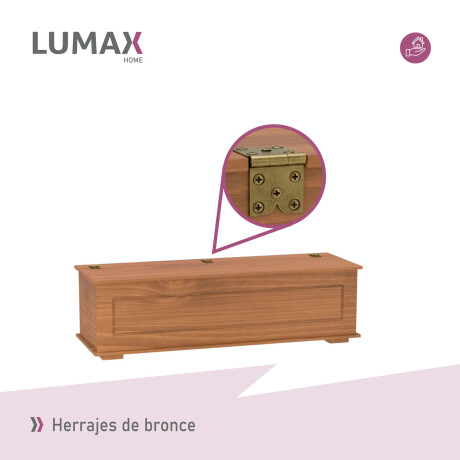 Baúl Pie de Cama Lumax living dormitorio madera maciza Baúl Pie de Cama Lumax living dormitorio madera maciza