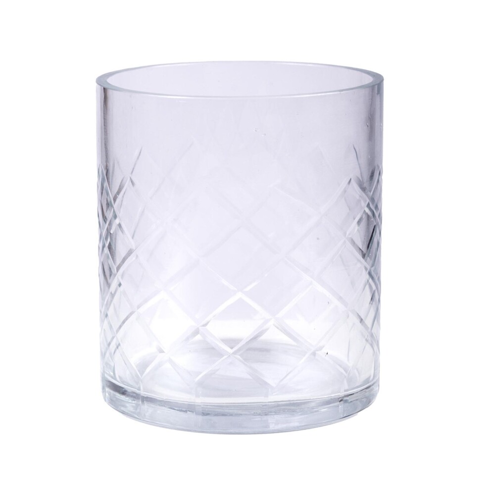 VASO LÍNEAS TRANSPARENTE VIDRIO SH23-DU5510 (7