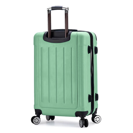 Valija Rígida 24'' Resistente Impermeable 4 Ruedas Verde