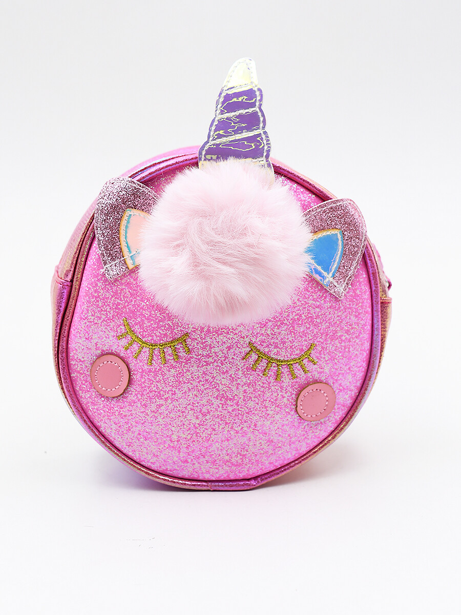 CARTERA UNICORNIO - ROSA CHICLE 