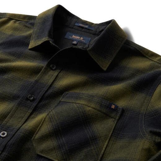 Camisa Roark Crossroads Flannel Camisa Roark Crossroads Flannel