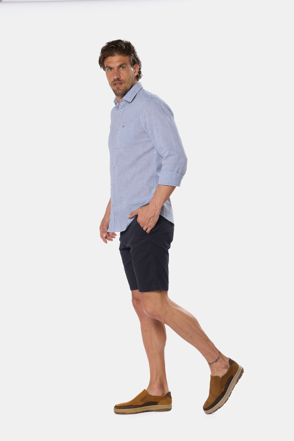 BERMUDA CLASICA Azul