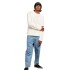 SWEATER LEIVA S-XL CREMA