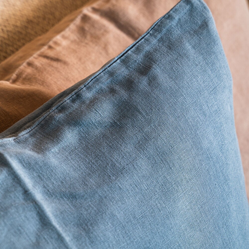 Almohadón lino denim Almohadón lino denim
