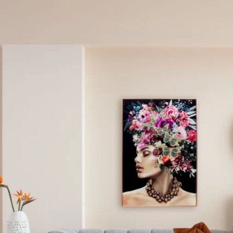 CUADRO MUSE GLAMOUR Multicolor - -