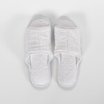 Zapatilla de Cama de Toalla Blanca G