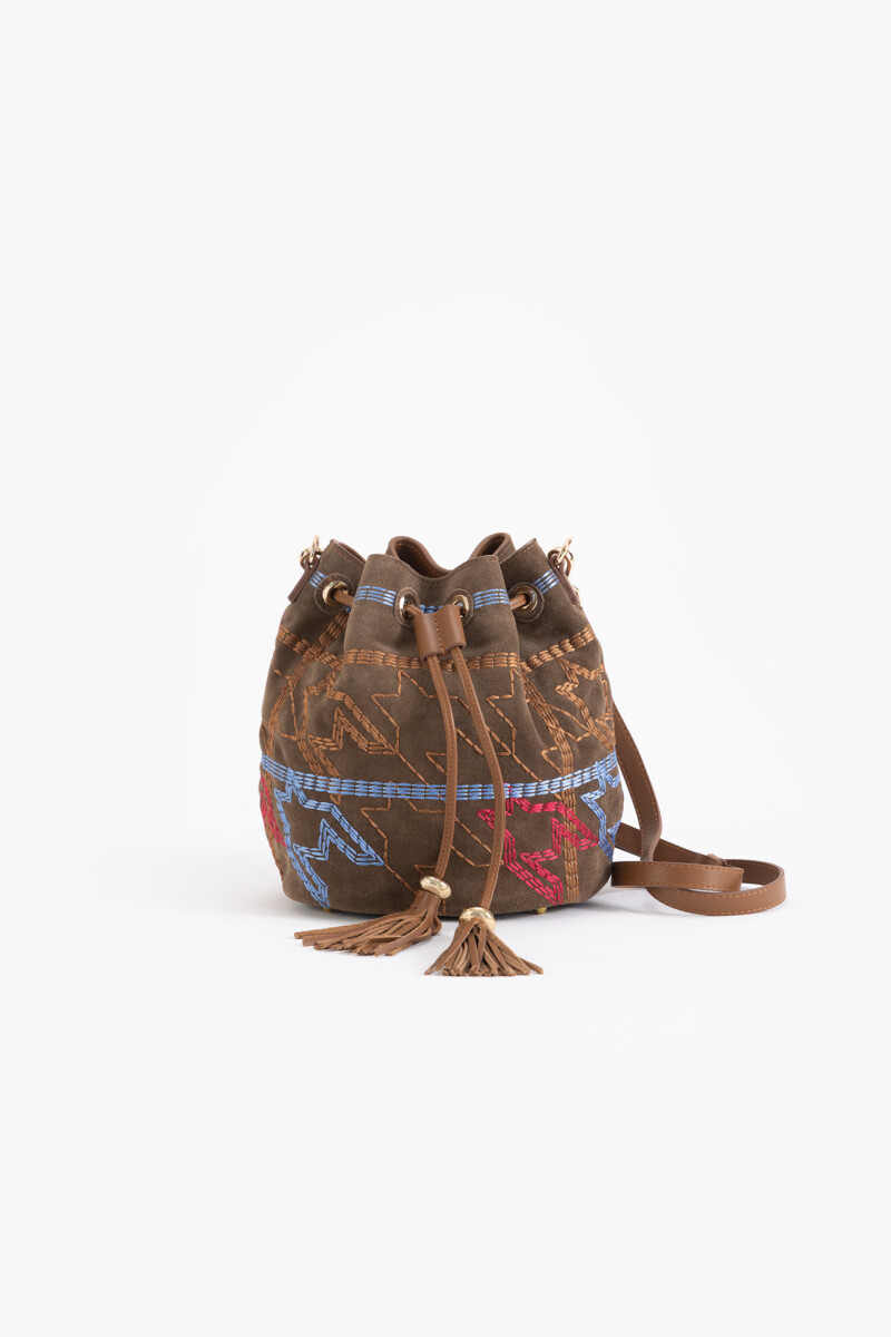 BANDOLERA POULE Marron