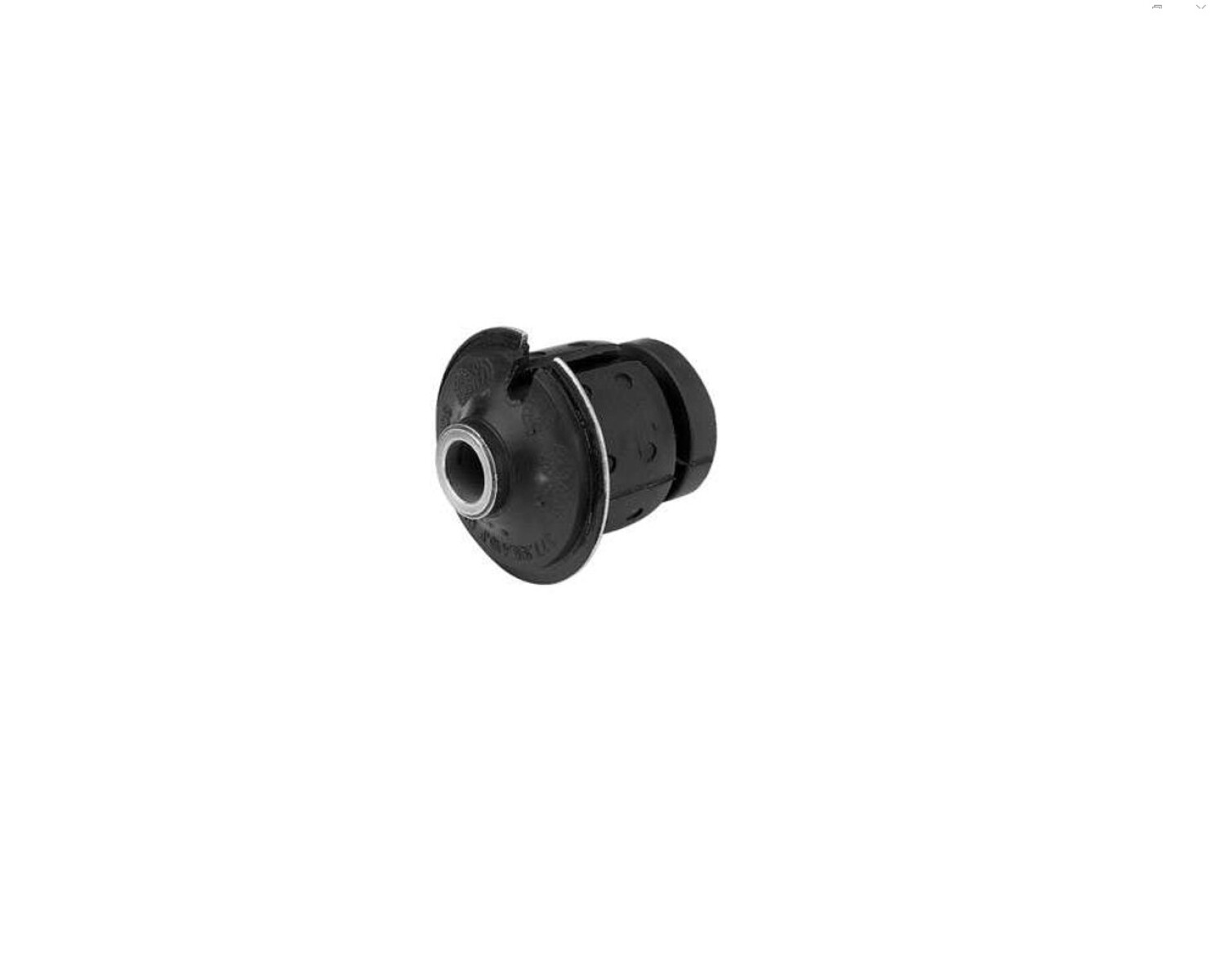 BUJE DE PUENTE DE MOTOR DELANTERO GOL G2 / G3 / G4 97/09 12MM 