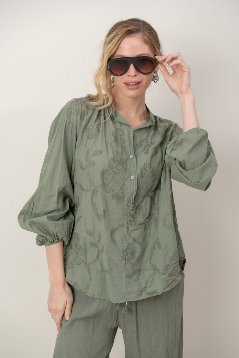 CAMISA MAHI - Verde Seco 
