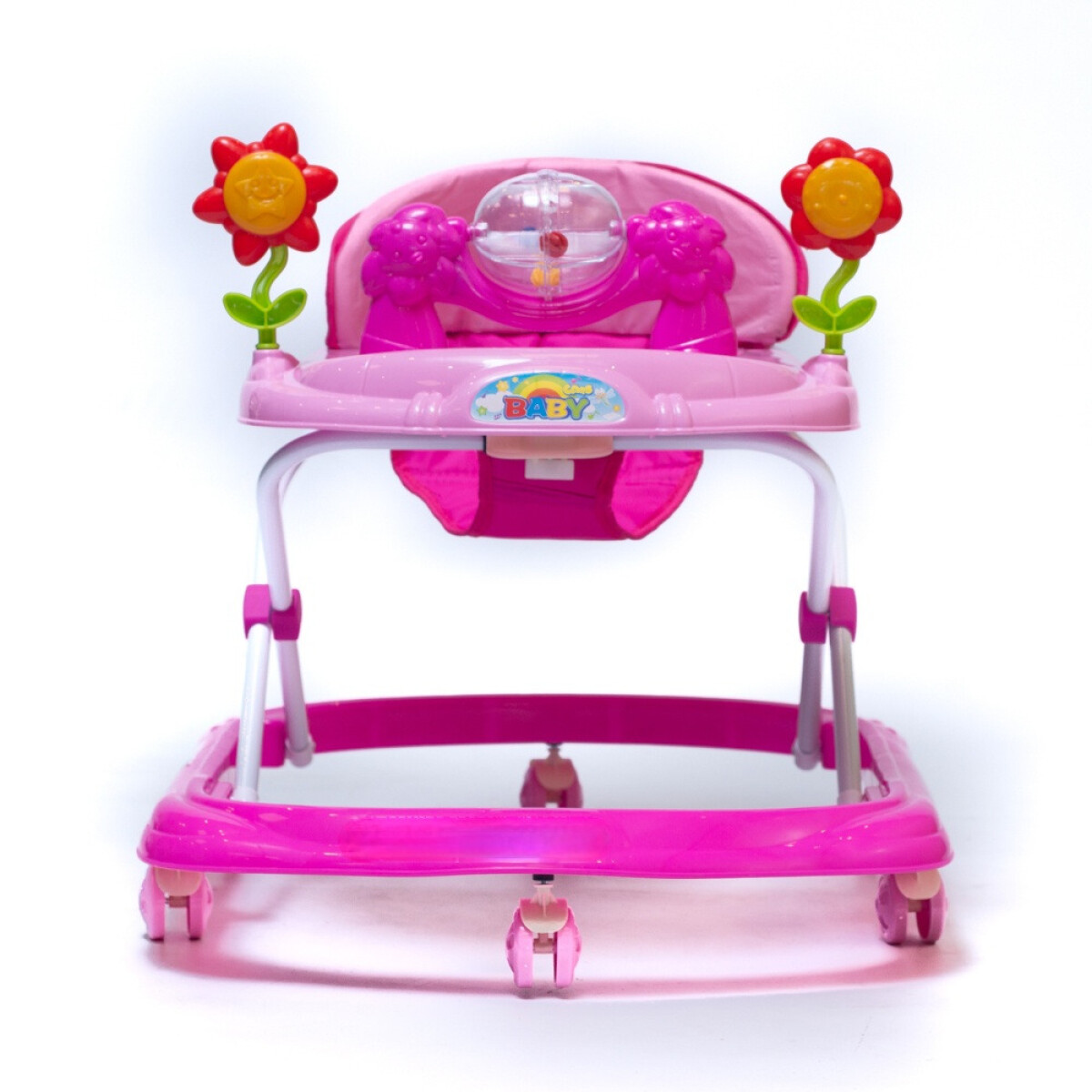 Andador Musical Ajustable - Rosa 