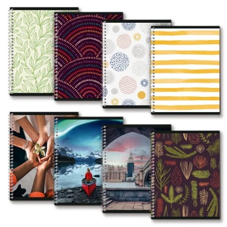 Cuaderno Campus Rayado 96 Hojas con Espiral x 10 Cuaderno Campus Rayado 96 Hojas con Espiral x 10