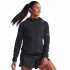 Casaca Running Aero Jacket Mujer Black/silver Reflective