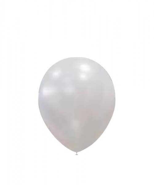 Globo 12" perlado x10 BLANCO