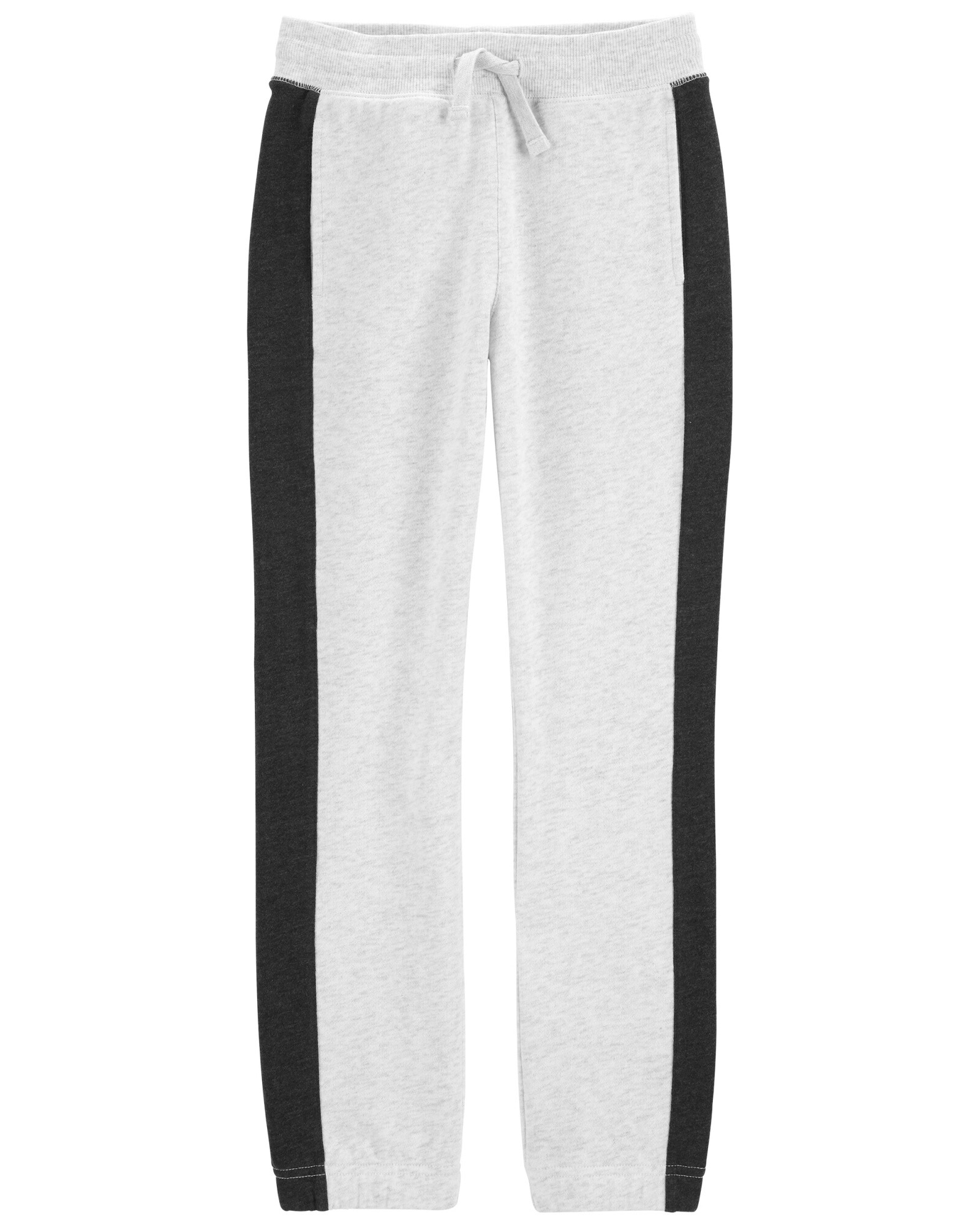 Pantalón deportivo de algodón con logo. Talles 6-14 Sin color