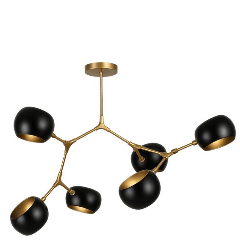 COLGANTE 6L ORION E27 DORADO COLGANTE 6L ORION E27 DORADO