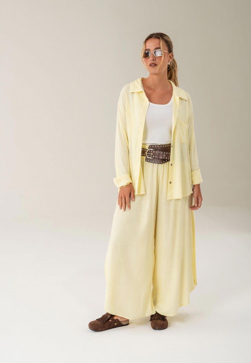 Camisa Senda Amarillo