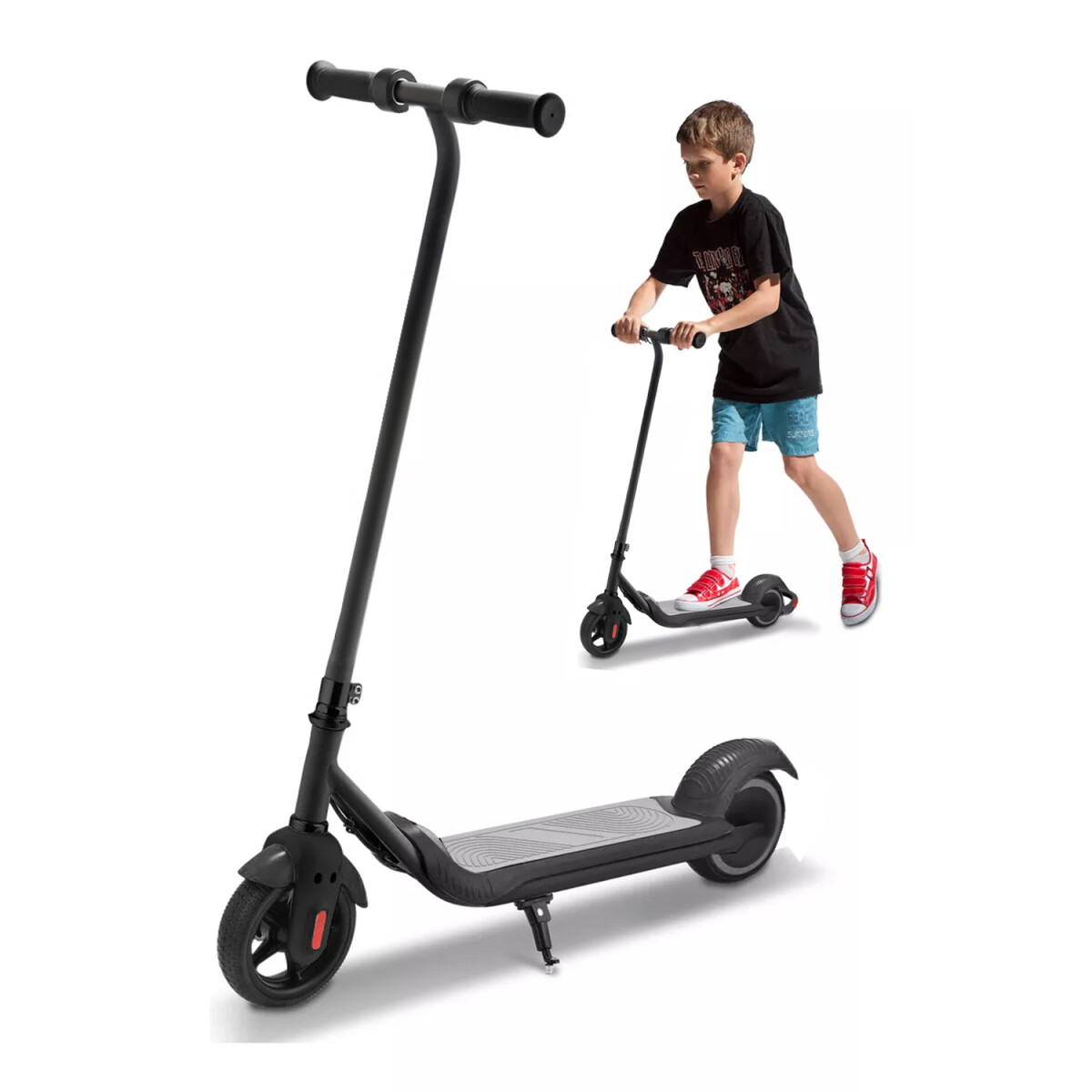 Monopatín Eléctrico Rp500 Foot 6.5" - MONOPATIN LEDSTAR FOOT 6.5 NEGRO 