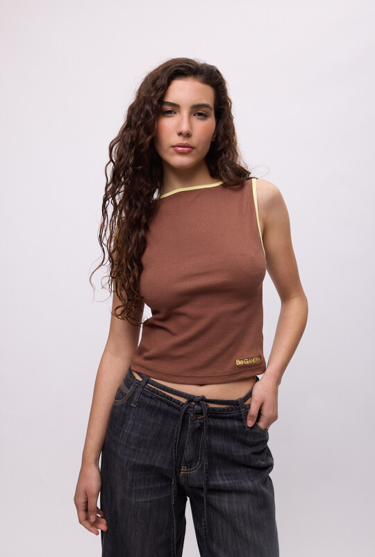 Top Basic Marron