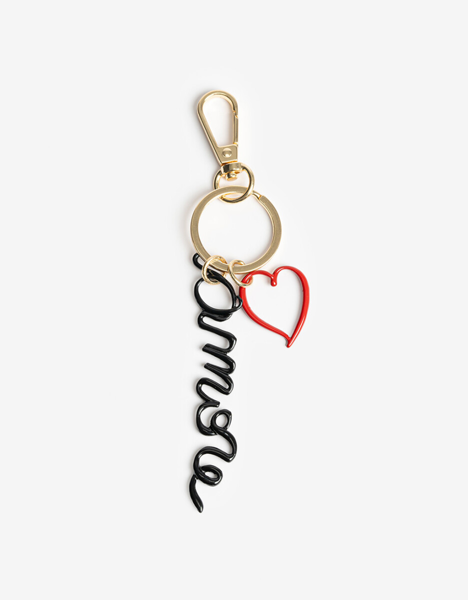 Llavero Y Bag Charm Amore 