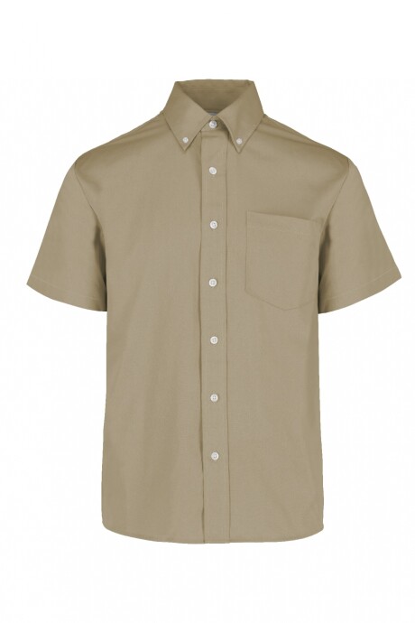 Camisa gabardina Beige
