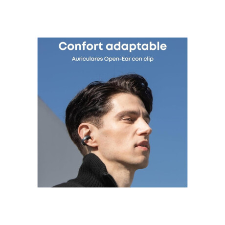 Auriculares Inalámbricos Anker Soundcore AeroClip Negro Auriculares Inalámbricos Anker Soundcore AeroClip Negro