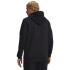 UA Icon Fleece Hoodie-BLU BLK-001