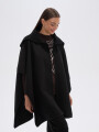 Poncho Checu Negro