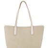 Tote Talley In Natural/cream