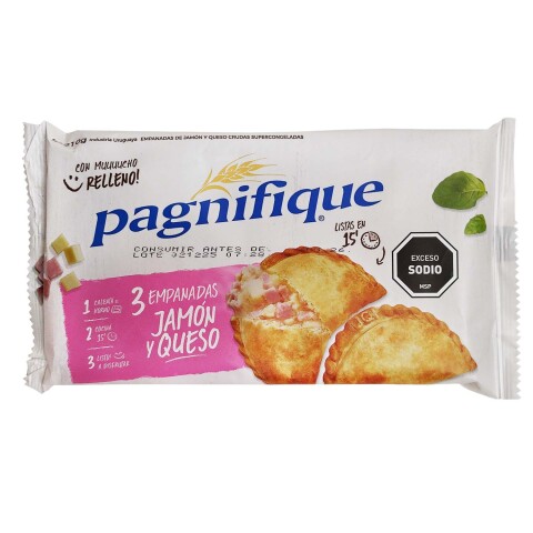 Empanadas Jamón & Queso Pagnifique x3uds Empanadas Jamón & Queso Pagnifique x3uds