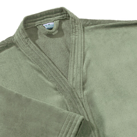 Bata Baño Dohler Velour 100% Algodón Talle P al XXG VERDE