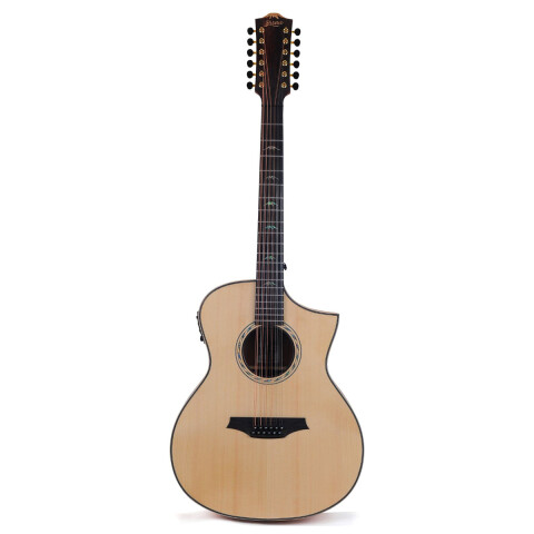 Guitarra electro acustica Bromo BAT4CE12 natural 12str c/funda Guitarra electro acustica Bromo BAT4CE12 natural 12str c/funda
