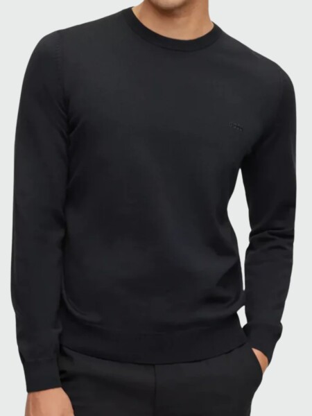 HUGO BOSS Polo de Punto Slim-Fit en Lana Virgen 0