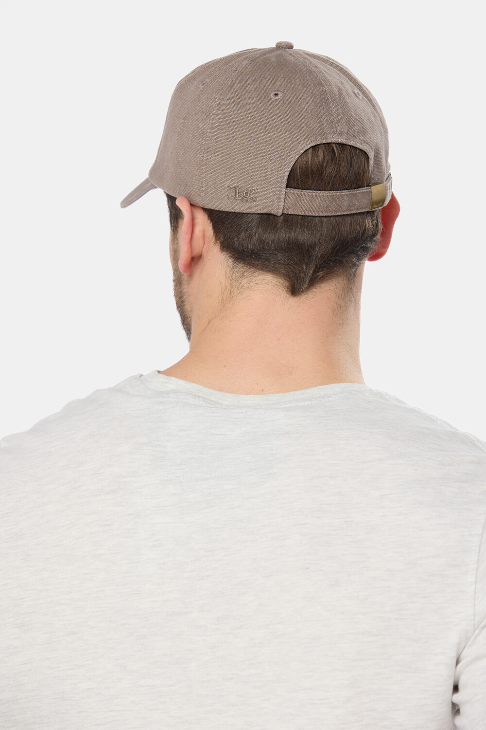 GORRO VISERA DE LONA Beige