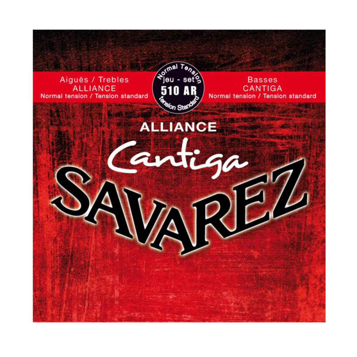 Encordado Clásica Savarez Alliance Cantiga Rojo 