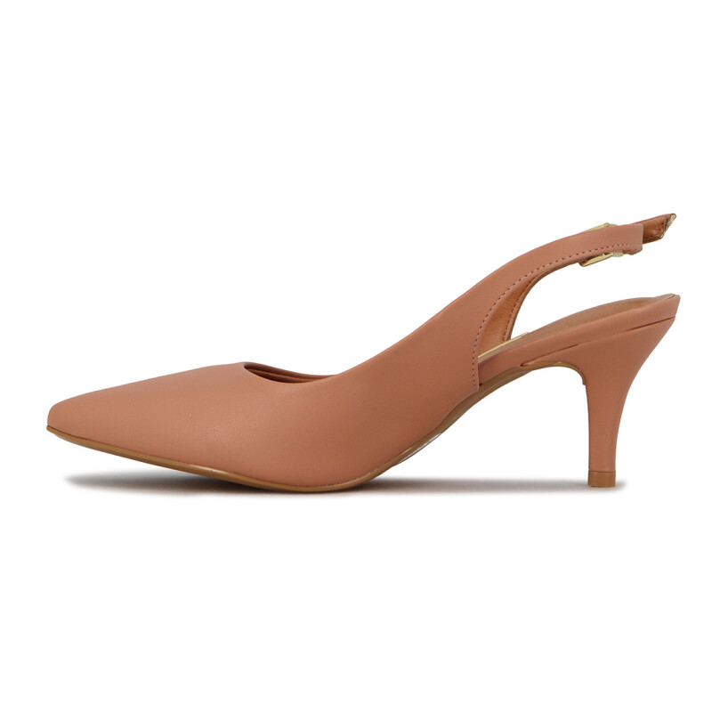 Zapato Vizzano Mujer Taco 7cm Nude