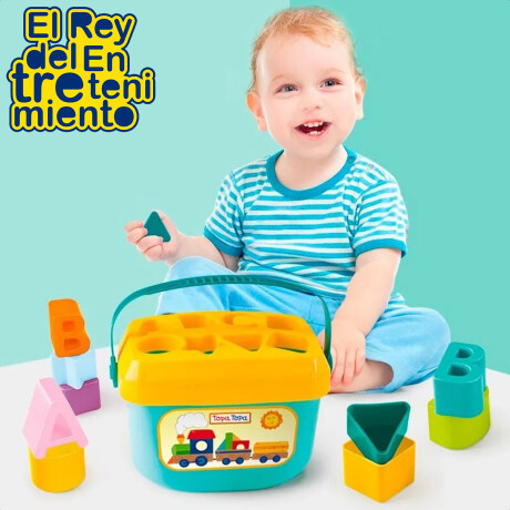 Balde De Encastre Letras Y Formas Topa Topa 18pcs Balde De Encastre Letras Y Formas Topa Topa 18pcs