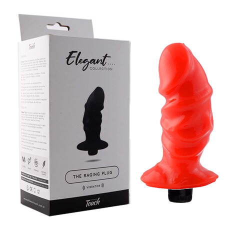 Personal Trainer Texturado Con Micro Vibro Rojo