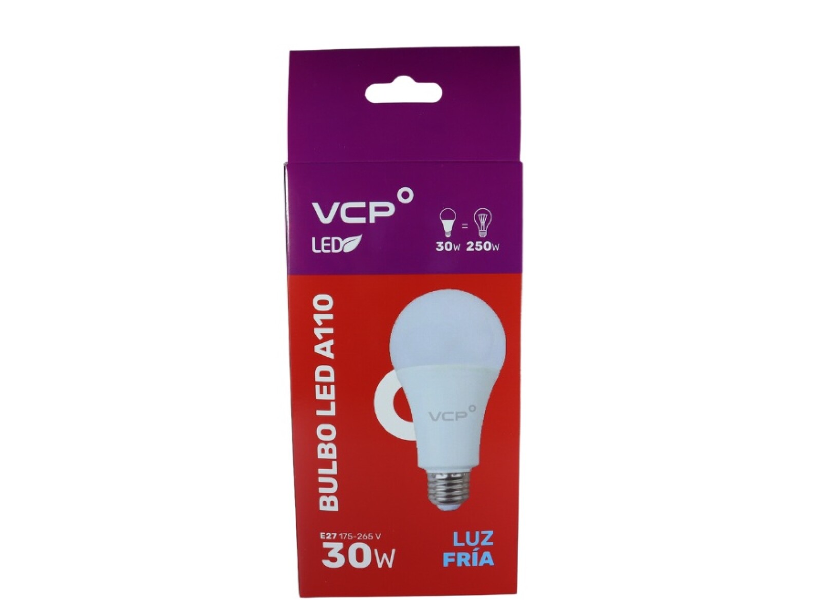 LAMPARA LED BULBO 30W E27 6500K 