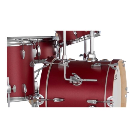Bateria Pearl Midtown Mt564c747 Matte Red 4c B16 C/hardware Bateria Pearl Midtown Mt564c747 Matte Red 4c B16 C/hardware