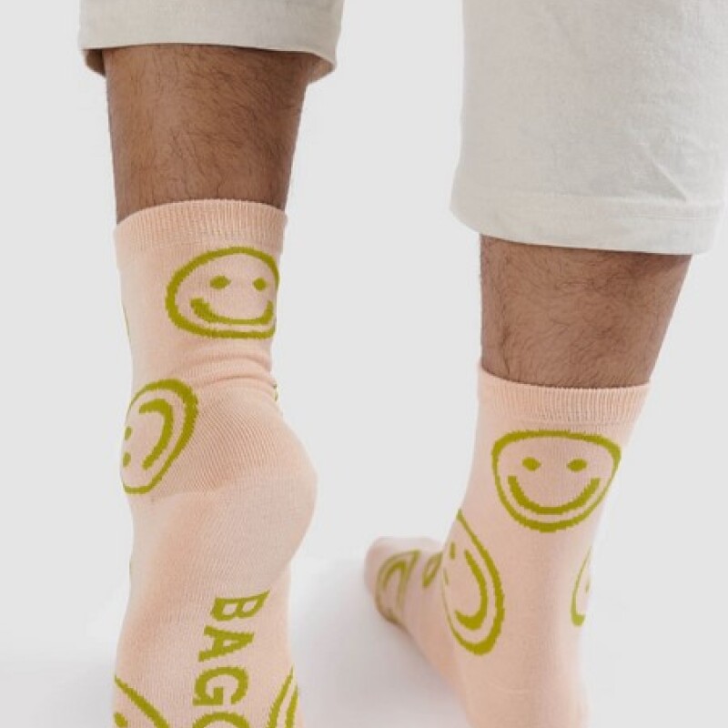 Medias para adultos con estampados Light Pink Happy