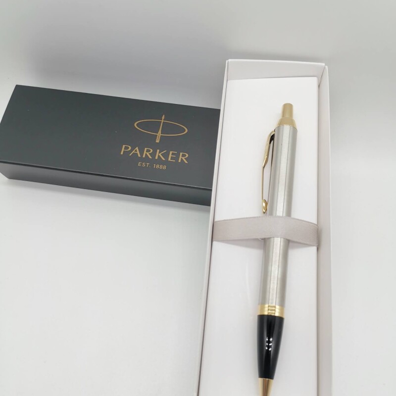 Lapicera Parker Bolígrafo Im Gris Claro Lapicera Parker Bolígrafo Im Gris Claro