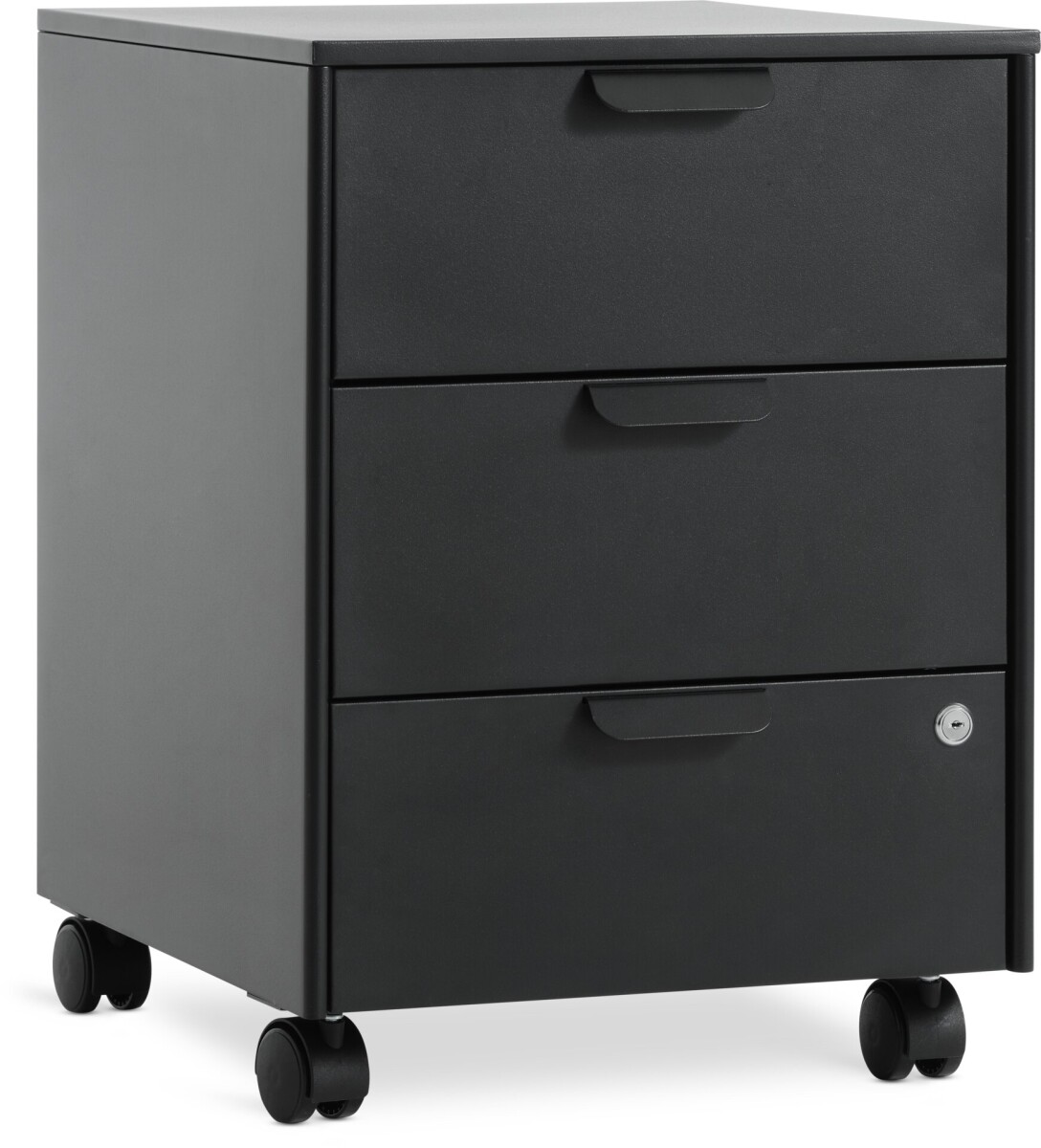 Cajonera KLINTHOLM 3 cajones negro 