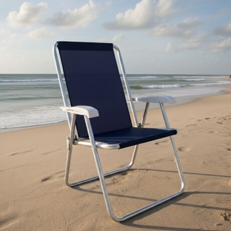 Silla Alta Conforto Sannet Aluminio AZUL