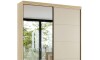 Ropero 2 puertas corredizas con espejo Sierra - Moderna Ropero 2 puertas corredizas con espejo Sierra - Moderna